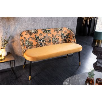 Bank Boutique Geel 130cm - 41705