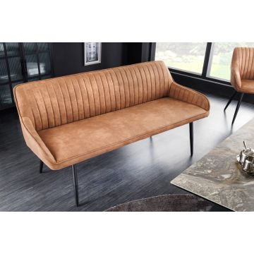 Bank 3-zits Turin Bruin 160cm - 43695