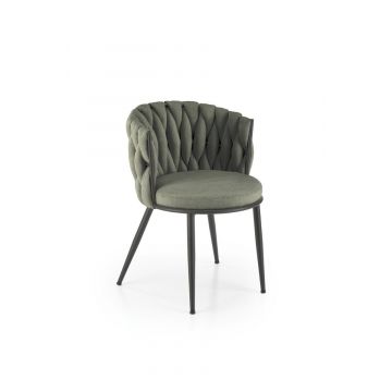 Moderne Eetkamerstoel K516 Olijf Groen
