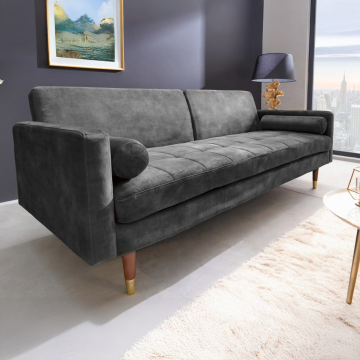 Slaapbank Couture Grijs 195cm - 42395