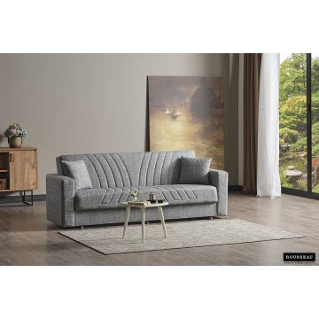 Slaapbank Manisa Lichtgrijs 214cm - RF1020-3