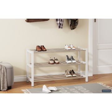 Schoenenrek Sam Wit 80cm - RD1180-1