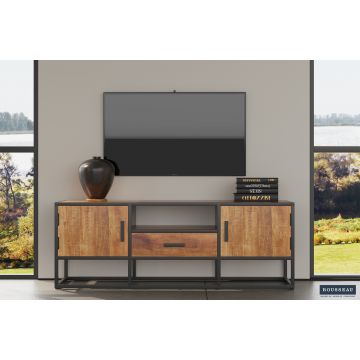 TV-meubel Madeira 140cm Massief Mango Hout - RF2155-1