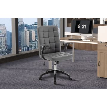 Bureaustoel Luka Grijs - RD9709-3