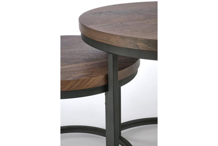 Walnoot houten salontafel 2001 ANGEL CERDA Walnoot houten salontafel 2001 ANGEL CERDA