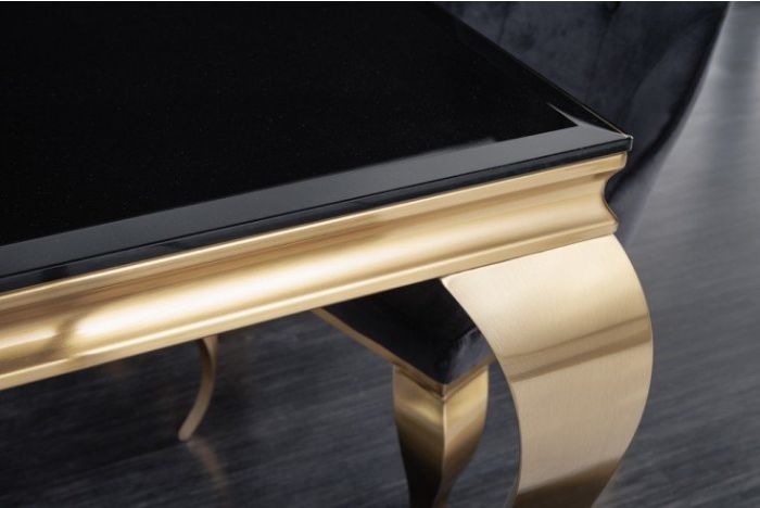 Latijns Scheiding Broer Eettafel Modern Barock Goud 200cm / Ventura Design - Ventura Design