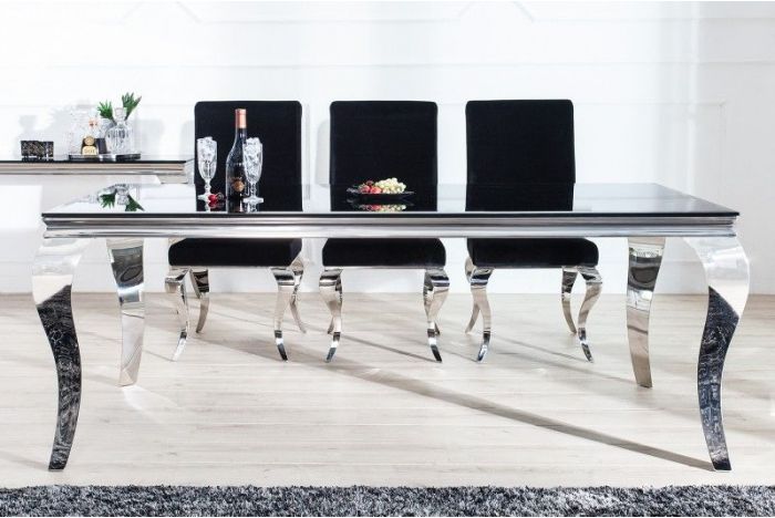 Arthur cursief tetraëder Eettafel Modern Barock 180cm zwart online bestellen / Ventura Design -  Ventura Design
