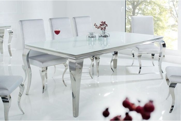 Schep Vesting vertraging Eettafel Modern Barock 200cm Wit Online bestellen / Ventrura Design -  Ventura Design