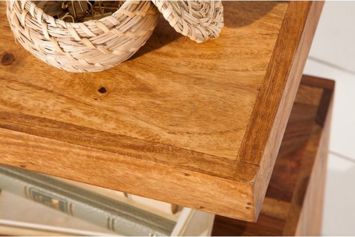Teak Bijzettafel Buiten 60 × 60 cm | FSC® Teakhout
