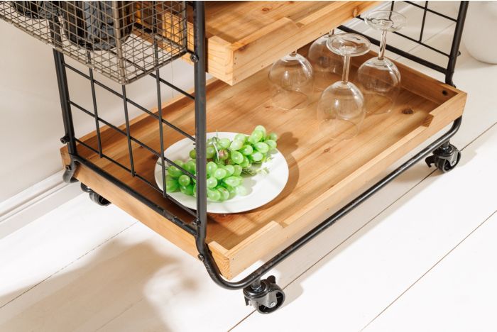 UMDONX Nisplank, trolley, huishoudtrolley, badkamerplank